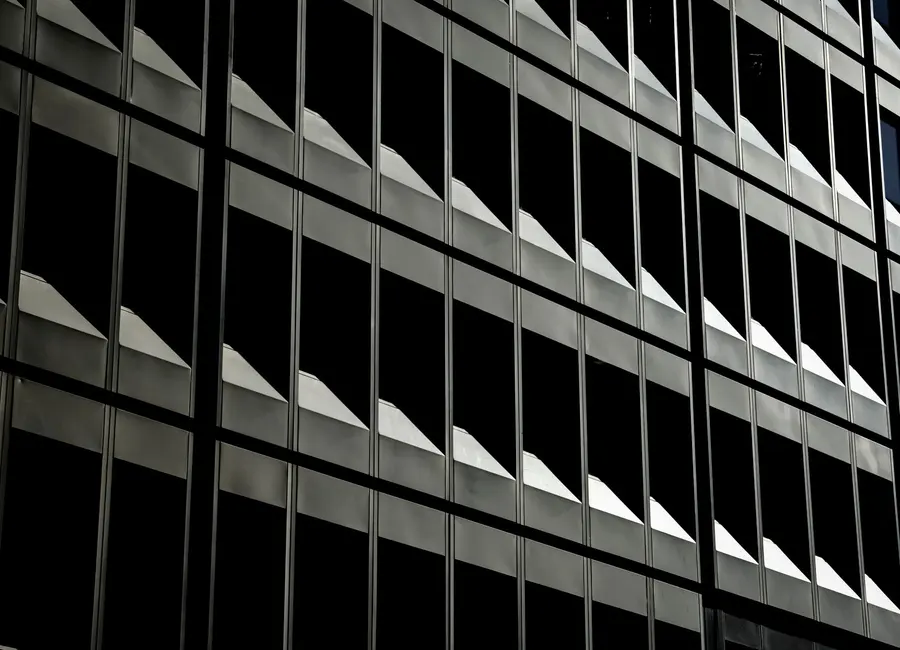 Façade d'architecture contemporaine
